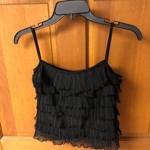 Monai Women's Black Top Size Extra Small In Great Shape!!